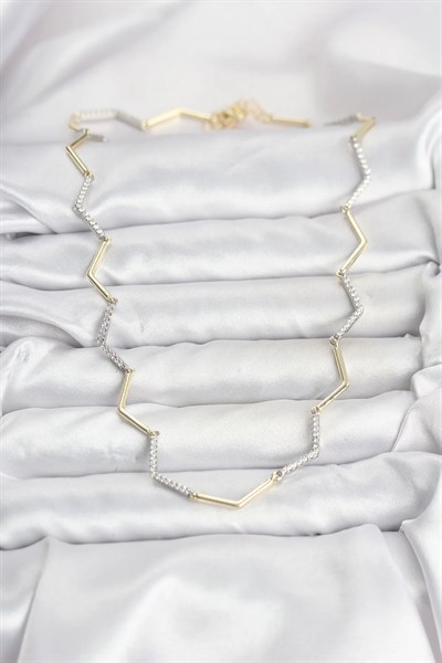 VIP Seri Zikzak Model Kadın Kolye