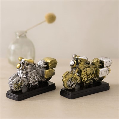 Vintage Motor Biblo Reçine 6.5x8 cm