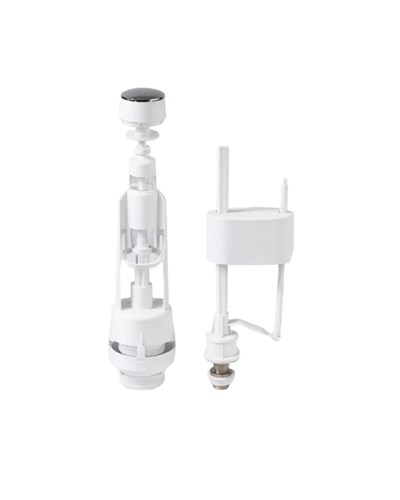 Vitrifiye Rezervuar İç Takımı Basmalı Mekanizma Alt Girişli Sessiz Dolum Sistemi