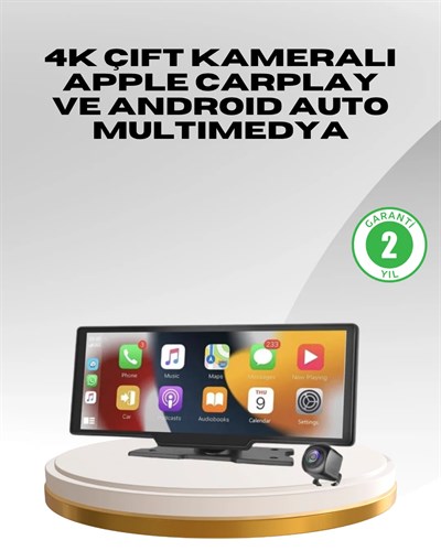 Volkswagen Golf Polo Passat Uyumlu 10.26” CarPlay Android Auto Ekran