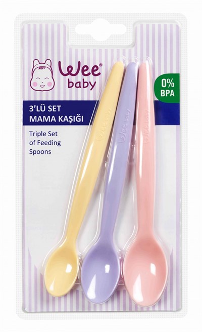 Wee Baby 3 lü Mama Kaşığı