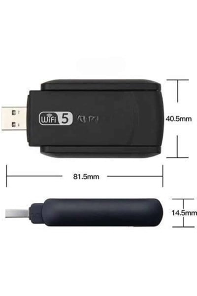 Wifi Alıcı Dual Band Usb 3.0 Adaptör Kablosuz Windows 7/8/10/11