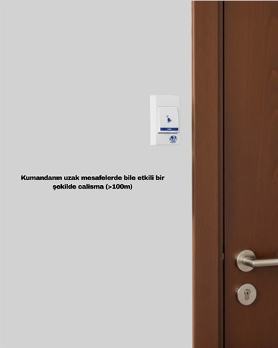 Wireless Kapı Zili Pratik ve Zahmetsiz Günlük Kullanım