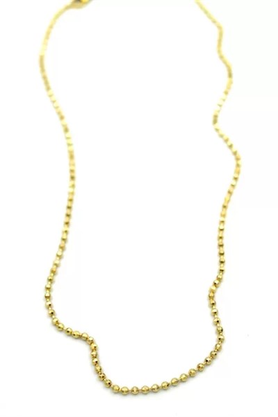 Xuping Dorika Top Zincir - 60 cm - Altın