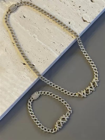 Xuping Gurmet Set  Kolye - Altın