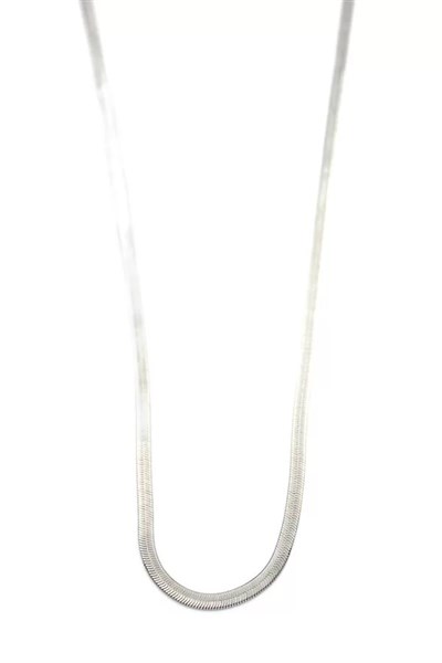 Xuping İtalyan Zincir Kolye-60cm - Gümüş