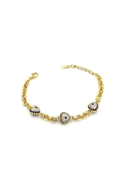 Xuping Nazar Vip Bileklik - Altın