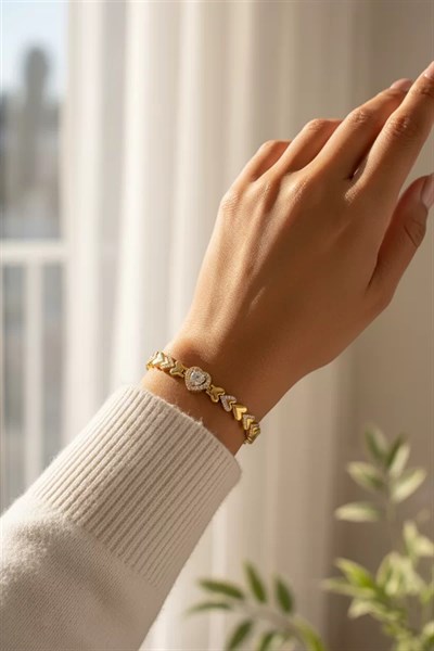 Xuping Vip Bileklik - 14K Altın