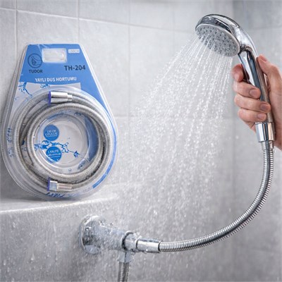 Yaylı Metal Duş Hortumu 150 cm - Vakumlu Ambalaj