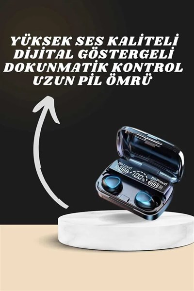 Yeni Model Akıllı Saat ve Kulaklık Kampanyası Nabızz Ölçer Bluetooth Bağlantılı Uzun Pil Ömrü