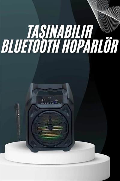 Yeni Nesil Bluetooth Hoparlör USB TF Kart Girişli Çoklu Bağlantı
