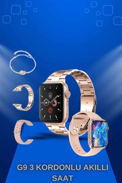 Yeni Nesil Kaliteli Akıllı Saat ve Kablosuz Bluetooth Kulaklık Yüksek Ses Kaliteli