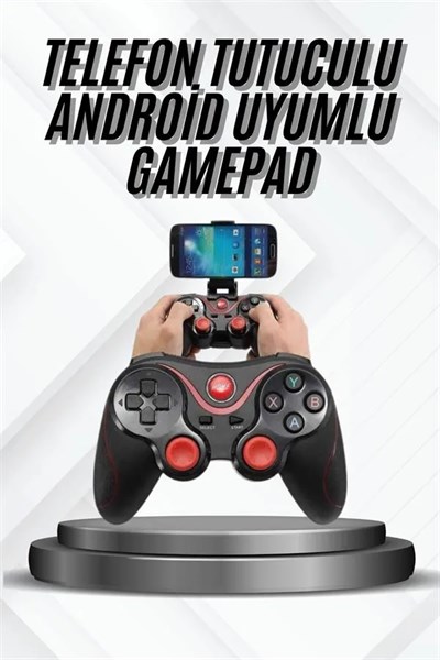 Yeni Nesil X3 Gamepad Android Uyumlu Telefon Tutucu Özellikli Joystick