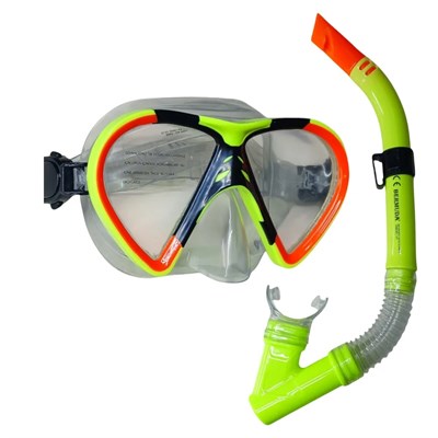 Yetişkin Maske Ve Şnorkel Safari Dalış Seti