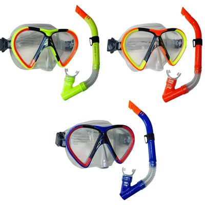 Yetişkin Maske Ve Şnorkel Safari Dalış Seti