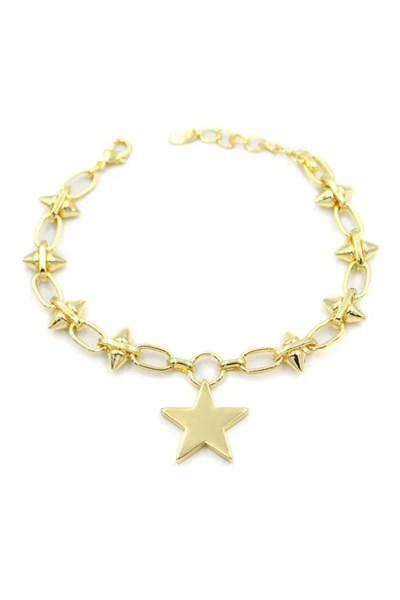 Yıldız Bileklik - Altın