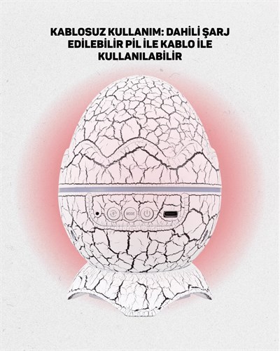 Yıldız Gökyüzü Efektli Çok Modlu Gece Işığı