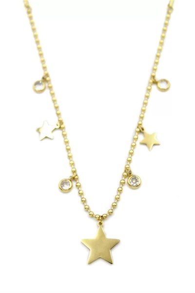 Yıldız Kolye - Altın