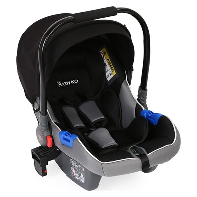 Yoyko Ultimate Travel Sistem Bebek Arabası 3 in 1 Siyah