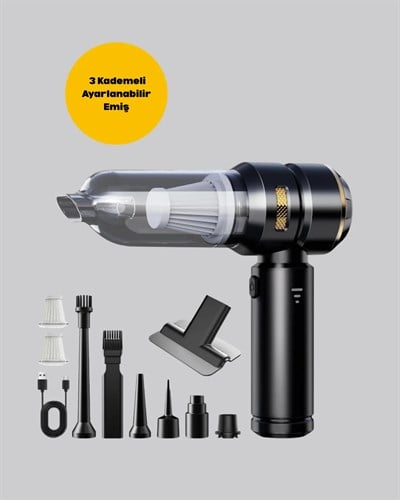 Yüksek Performanslı Araç İçi El Süpürgesi