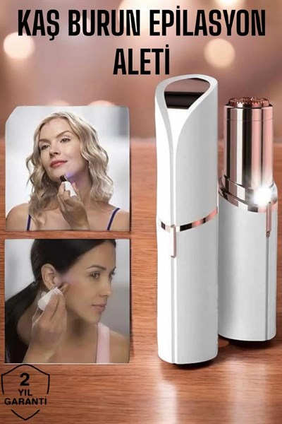 Yüksek Performanslı, Hassas Ciltler İçin Tasarlanmış Yüz Kaş Epilatörü