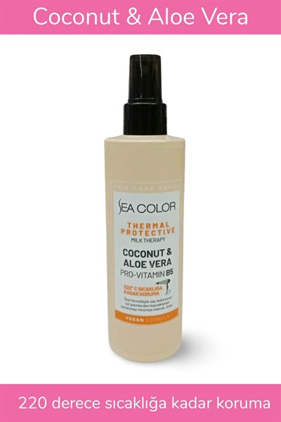 Yüksek Saç Teli Koruma Özellikli Fön Suyu Coconut - Aloe Vera - Provitamin B5 220ml