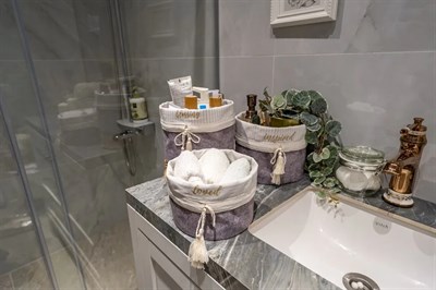 Yuvarlak Katlanabilir Çok Amaçlı Saklama Organizer Kutu Keçe Sepet (mini)