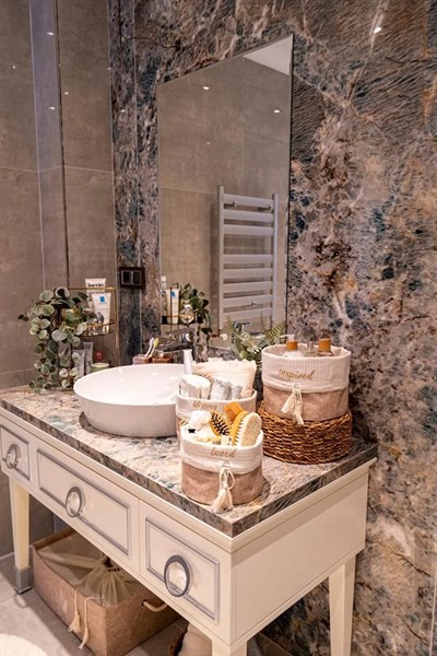 Yuvarlak Katlanabilir Çok Amaçlı Saklama Organizer Kutu Keçe Sepet (mini)