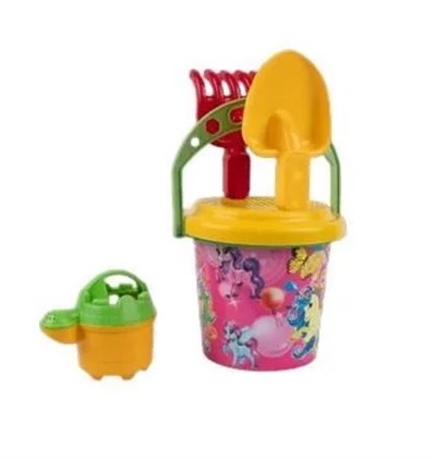 Yuvarlak Küçük Kova Plaj Seti