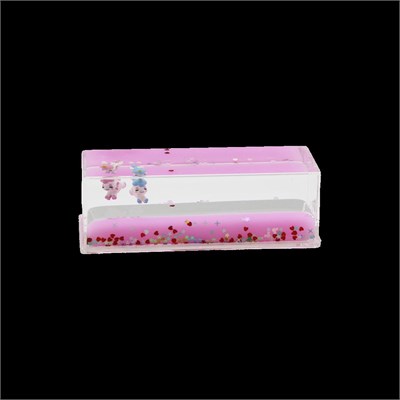 Yüzen Batmayan Akvaryum Biblo (Pembe Su)