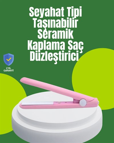 Yüzer Plakalı Kompakt Bukle Maşası – Elastik Tutuculu, Saç Dostu Profesyonel Tasarım