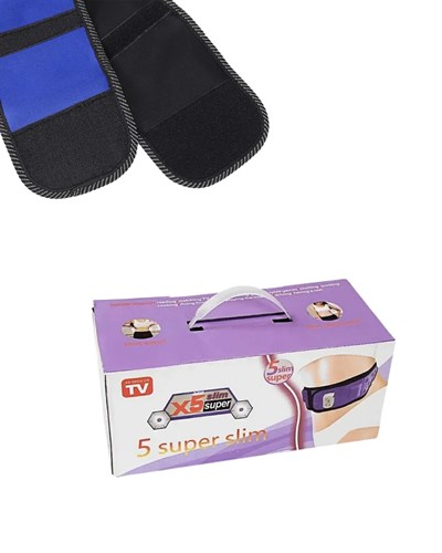 Zayıflama ve Masaj İçin Mıknatıslı Elektrikli Titreşim Kemeri – 7.2W Güç