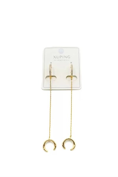 Zincir Küpe - Altın