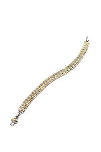 Zirkon Taşlı Bileklik - Gümüş