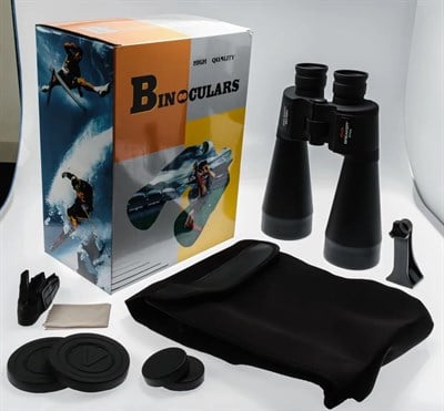 çift Gözden Ayarlı Mavı Mercekli Süper Dürbün 100x100 El Dürbünü