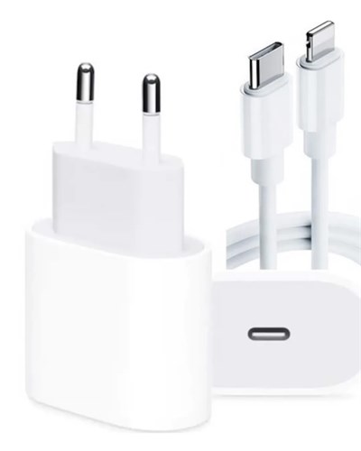 iPhone 12 11 XR XS X 8 Plus 7 20W PD Lightning Hızlı Şarj Adaptörü