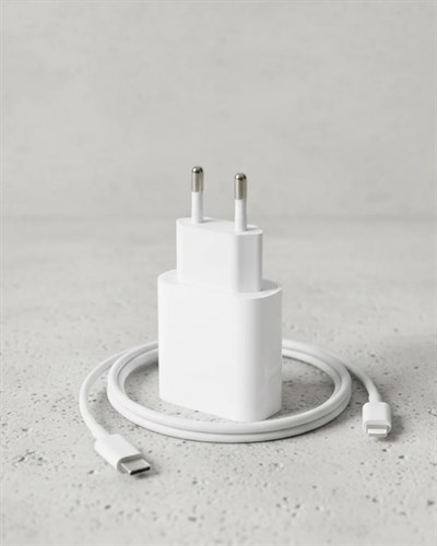 iPhone 14 13 12 11 XR XS Max 20W Lightning Şarj Adaptörü Kablo Dahil