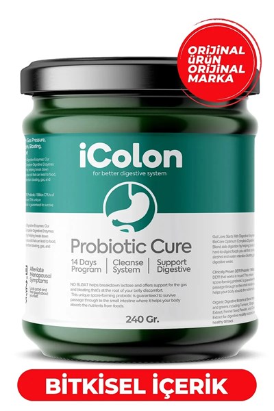 icolon Prebiyotik Bağırsak Kürü 240 GR Probiotic Cure