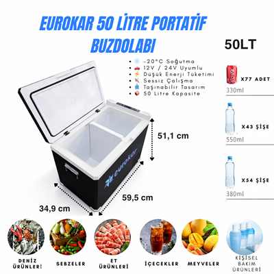 50LT PORTATİF BUZDOLAP
