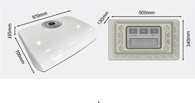EURO1000 ELEKTRİKLİ KLİMA(24V)