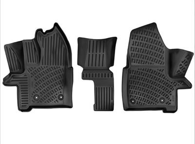 Ford Tourneo Custom 2012-2023 Uyumlu 4.5D Havuzlu Paspas | Şoför +1 Yolcu Koltuğu - Otomatik Vites