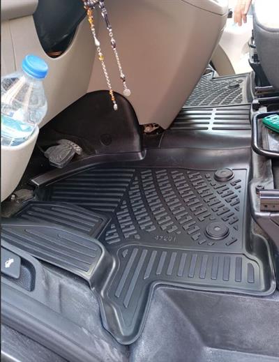 Ford Tourneo Custom 2012-2023 Uyumlu 4.5D Havuzlu Paspas | Şoför +1 Yolcu Koltuğu - Otomatik Vites