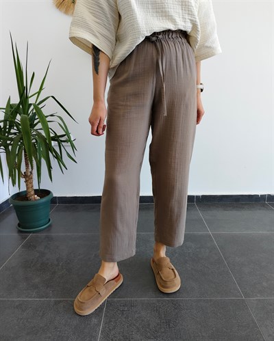 Müslin Vizon Pantolon
