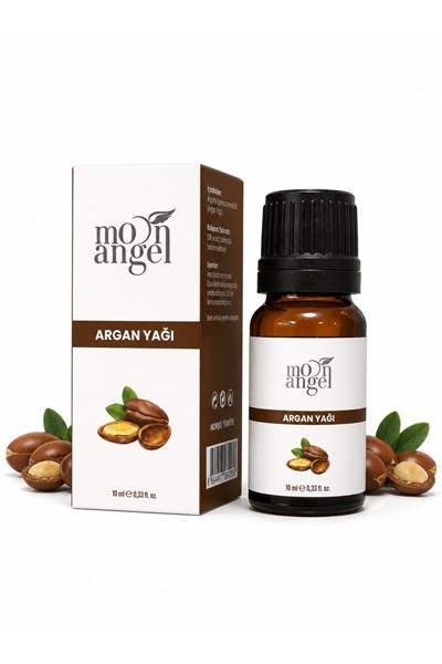 Moon Angel  Doğal Argan Yağ %100 Bitkisel Bakım Yağı 10 mlMoon Angel