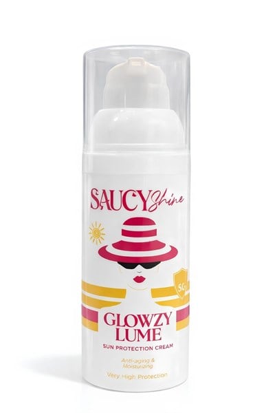 Moon Angel  Glowzy Lume SPF 50+ Güneş Koruyucu Krem Leke Karşıtı Nemlendirici Anti-Aging Yüz KremiMoon Angel