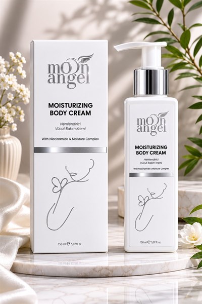 Moon Angel  Nemlendirici Vücut Kremi (Niacinamide & Moisture Complex) 150 mlMoon Angel