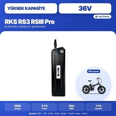 RKS RS3 RSIII Pro Batarya