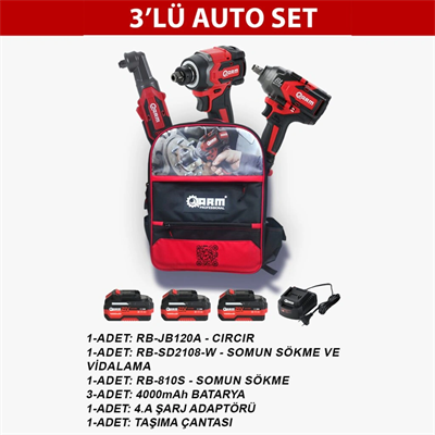 3'lü Auto Set