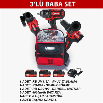 3'lü Baba Set