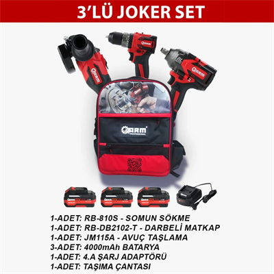 3'lü Joker Set